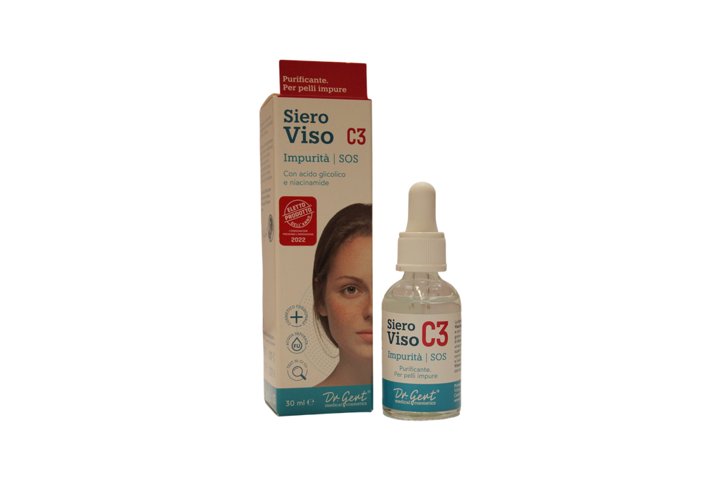 Ser de tratament local Dr. Gert Impurity SOS C3, anti-imperfecțiune, pentru ten impur, 30 ml