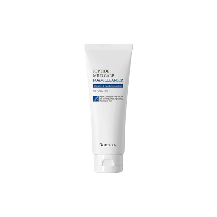 Spumă de curățare Dr. Hedison Peptide, pentru îndepărtarea impurităților, 140 ml