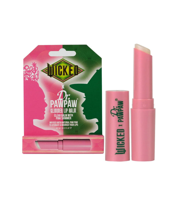 Balsam de buze Dr. PawPaw Glimmer Glaze, hidratant și hrănitor, cu particule roz strălucitoare, 3,5 ml