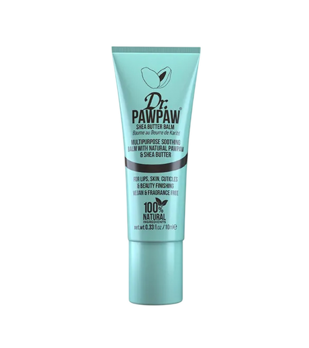 Balsam multifuncțional Dr. PawPaw Shea Butter Balm, pentru buze și obraji, fără parfum, 10 ml