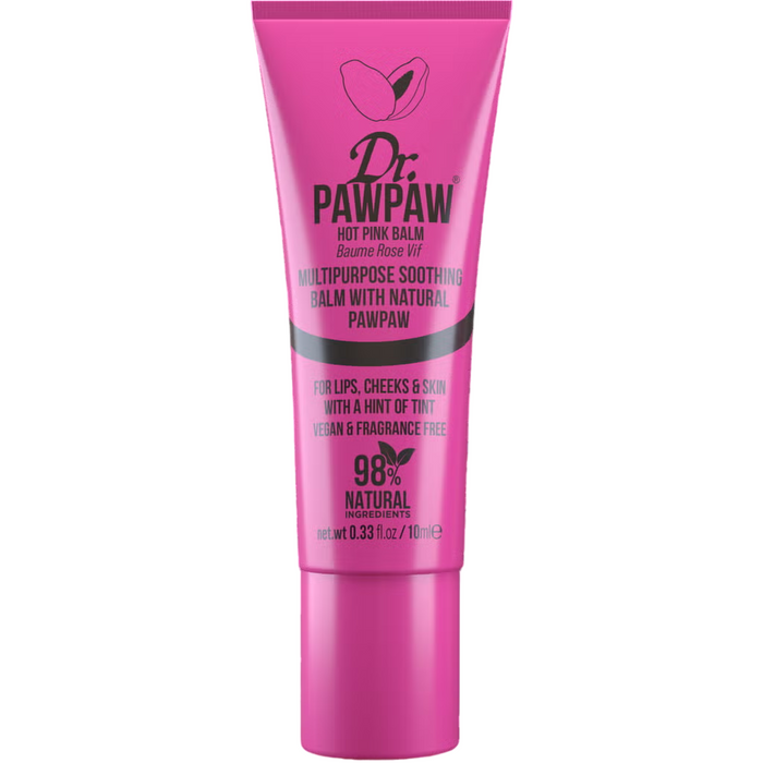 Balsam pentru buze și obraji Dr. PawPaw Multipurpose, roz aprins, 10 ml