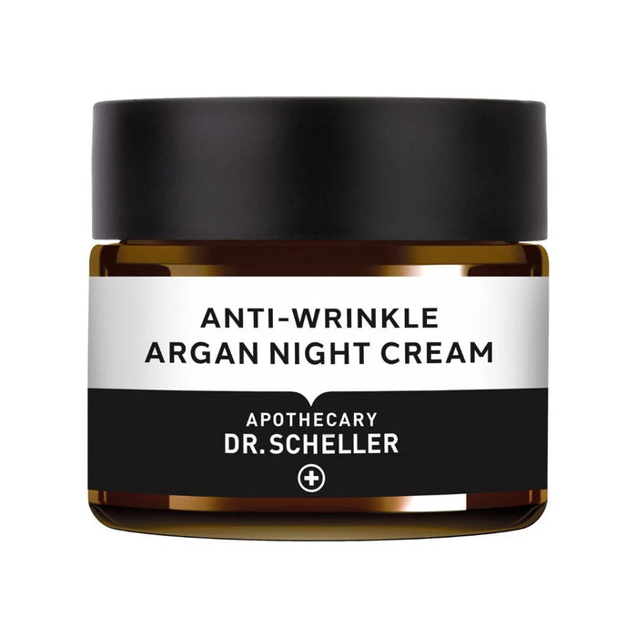 Cremă de față Dr. Scheller Protecting Argan, hidratantă, antirid, de noapte, 50 ml