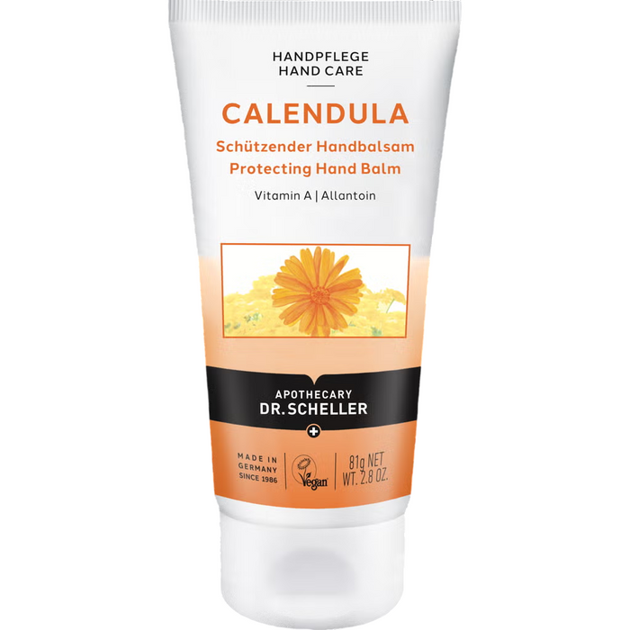 Balsam de mâini Dr. Scheller Protective Calendula, cu parfum delicat, 75 ml
