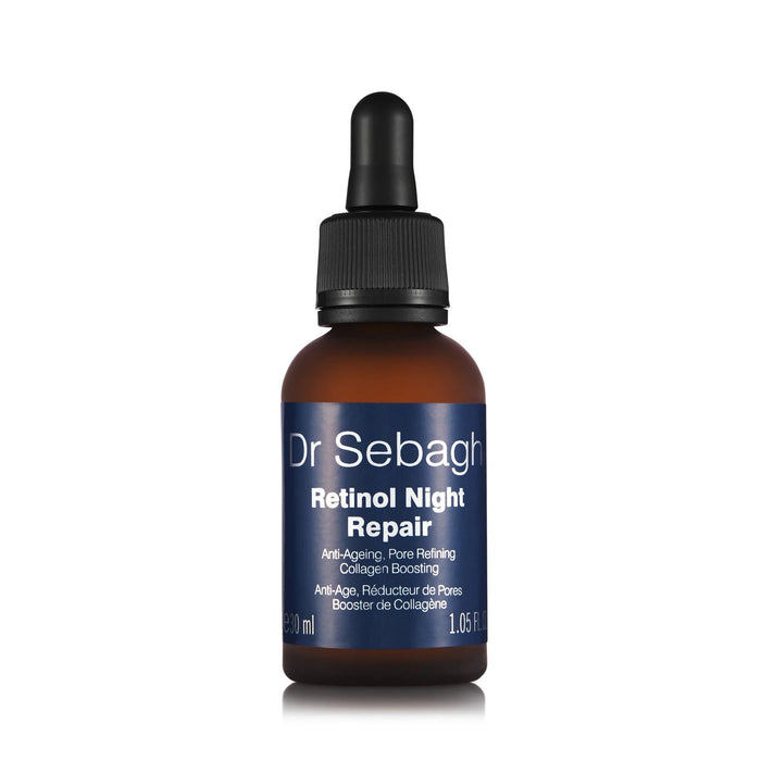 Ser de noapte Dr Sebagh Retinol Night Repair, cu retinol și acid hialuronic, antiîmbătrânire, 30 ml