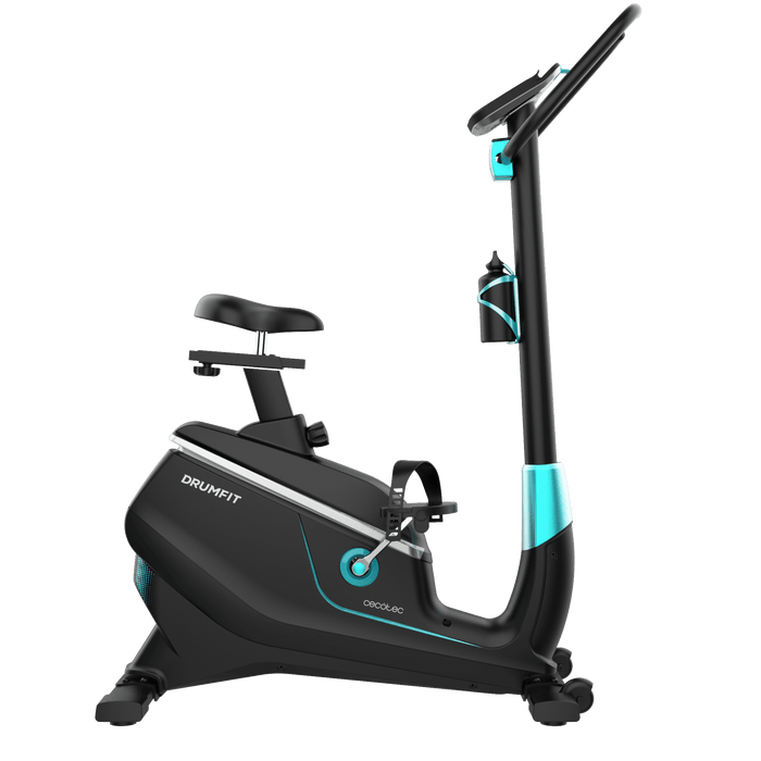 Bicicletă fitness Cecotec Drumfit Cycle 9000 Talos Pro, volantă 9 kg, rezistență magnetică, 56 × 94 × 142 cm
