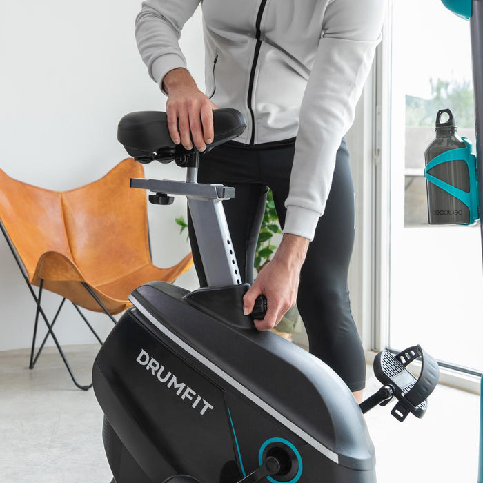 Bicicletă fitness Cecotec Drumfit Cycle 9000 Talos Pro, volantă 9 kg, rezistență magnetică, 56 × 94 × 142 cm