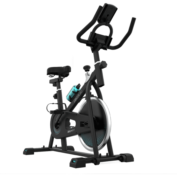 Bicicletă fitness indoor Cecotec Drumfit Indoor 6000 Forcis, volantă 6 kg, utilizator până la 120 kg, 48,5 × 107 × 112 cm
