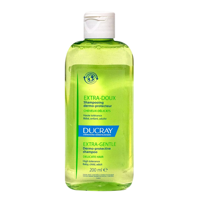 Șampon Ducray Extra Gentle, dermo-protector, pentru păr delicat, 200 ml