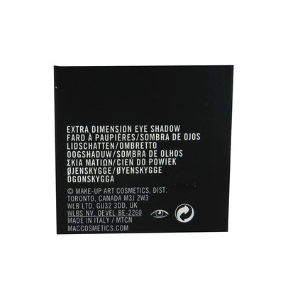 Umbra de ochi Extra Dimension, MAC Cosmetics, negru, pudră