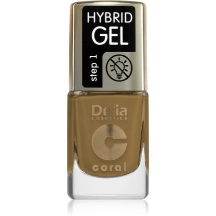Gel Polish Delia Cosmetics Color 124 Hybrid Gel Corai 11 Ml