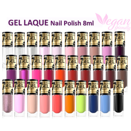 Lac de unghii Eveline Gel Laque, 8ml