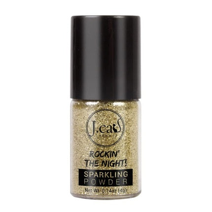 J. Cat Beauty, Sparkling Powder 211 Amazing Gold, pudră strălucitoare, aurie