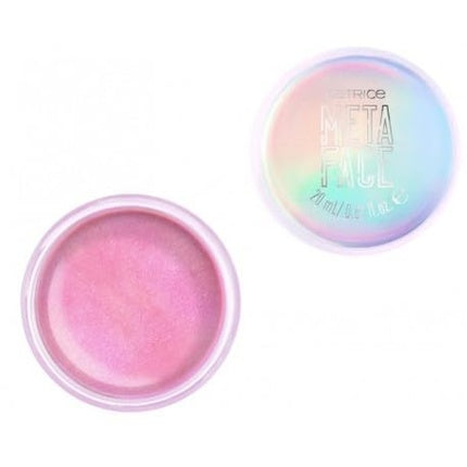 Iluminator Gel Catrice Metaface Holographic Jelly, roz irisat, 25ml