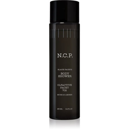 Gel de duș N.C.P. Black Facets Musk Amber, 250ml