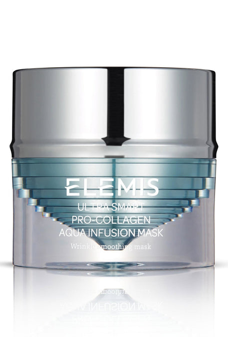 Mască de față cu gel Elemis Ultra Smart Pro-Collagen Aqua-Infusion Mask, antirid, cu colagen, 50 ml, tester