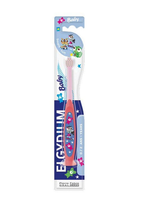 Periuță de dinți Elgydium Baby, pentru copii 2–6 ani