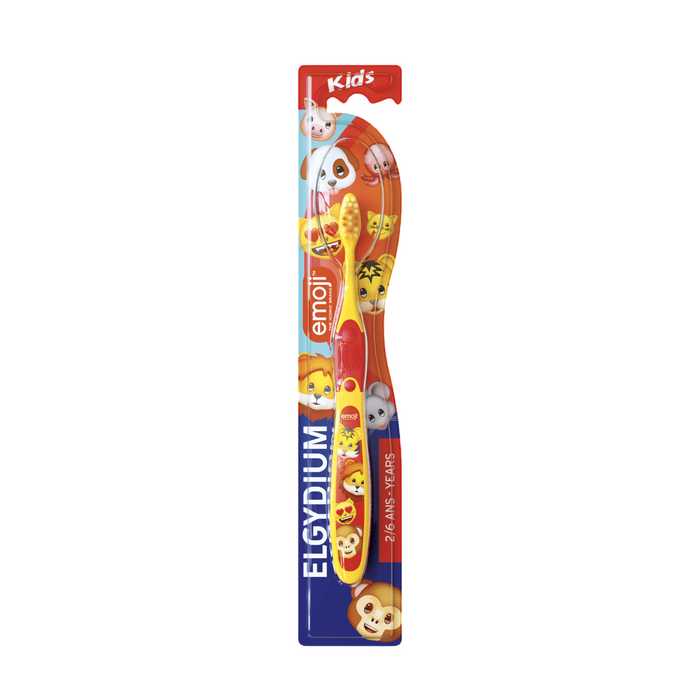 Periuță de dinți Elgydium Junior, pentru copii, 2–6 ani
