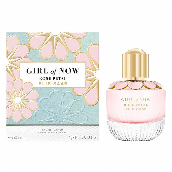 Apă de parfum Elie Saab Girl of Now Rose Petal, pentru femei, 50 ml