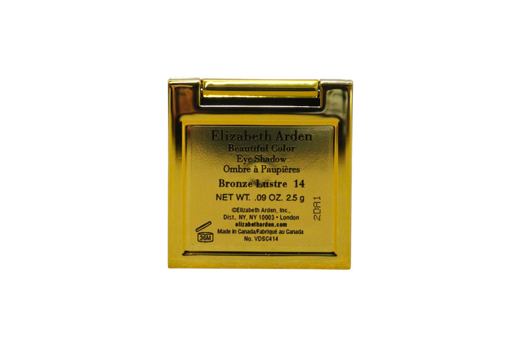 Fard de pleoape pudră Elizabeth Arden Beautiful Color Mono, nuanța 14 Bronze Lustre, 2,5 g