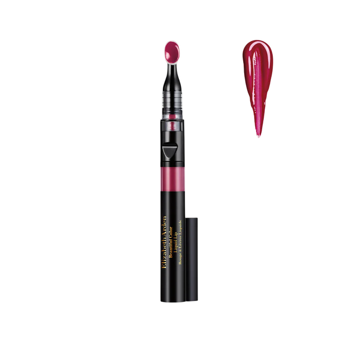 Ruj lichid Elizabeth Arden Beautiful Color, nuanța 26 Burgundia, 2,4 ml