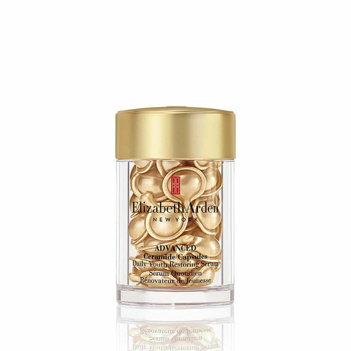 Capsule de ser Elizabeth Arden Advanced Ceramide, hrănitoare și restauratoare, pentru față și gât, 30 buc.