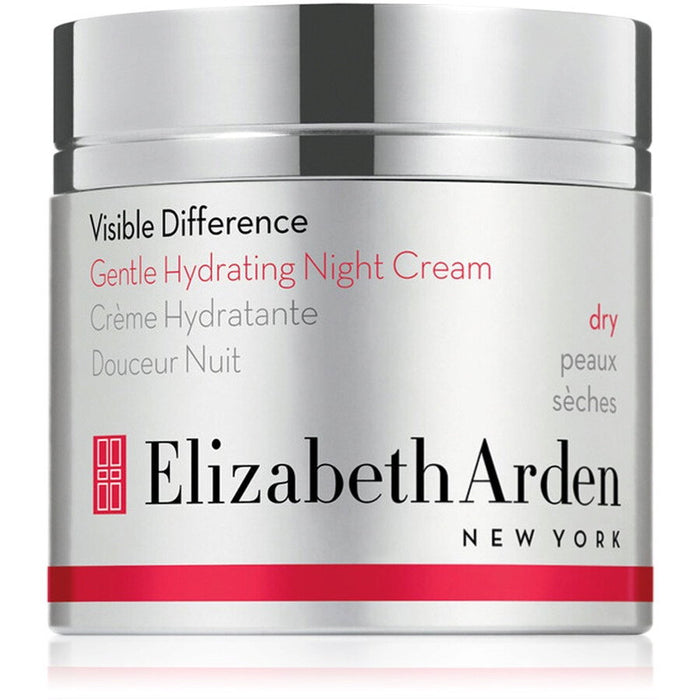 Cremă de față de noapte Elizabeth Arden Visible Difference Gentle Hydrating Night Cream, hidratantă, pentru ten uscat, 50 ml