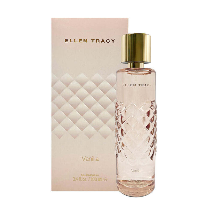 Apă de parfum Ellen Tracy Quilted Vanilla, pentru femei, 100 ml
