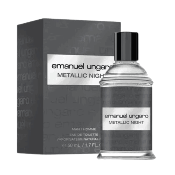 Apă de toaletă Emanuel Ungaro Metallic Night, pentru bărbați, 50 ml