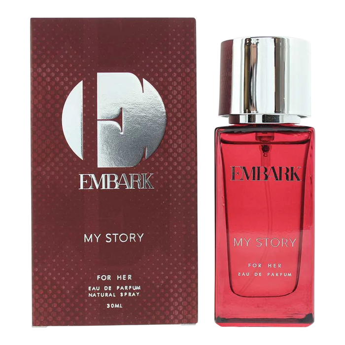 Apă de parfum Embark My Story, pentru femei, 30 ml