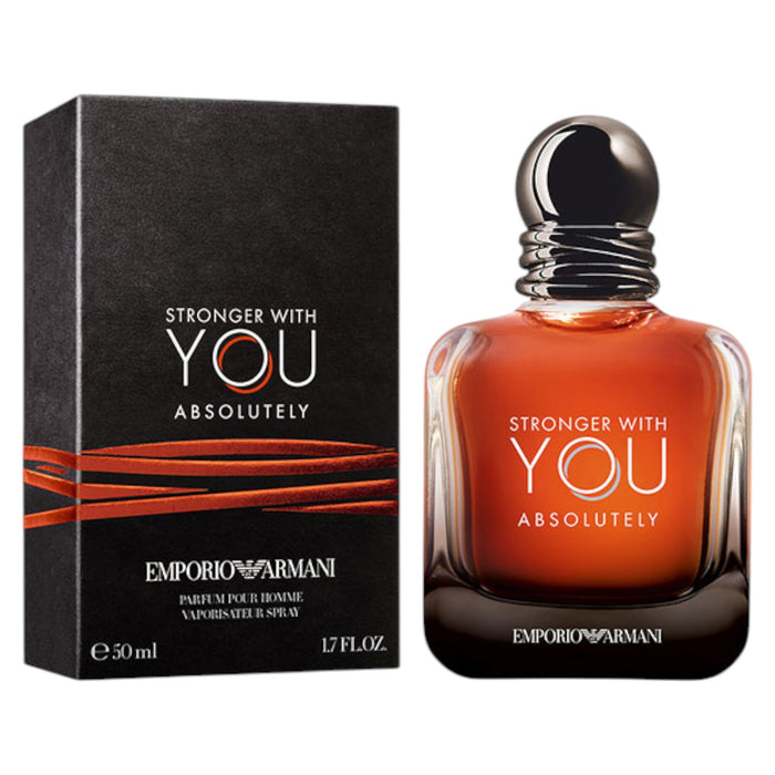 Apă de parfum Emporio Armani Stronger With You Absolutely, pentru bărbați, 50 ml