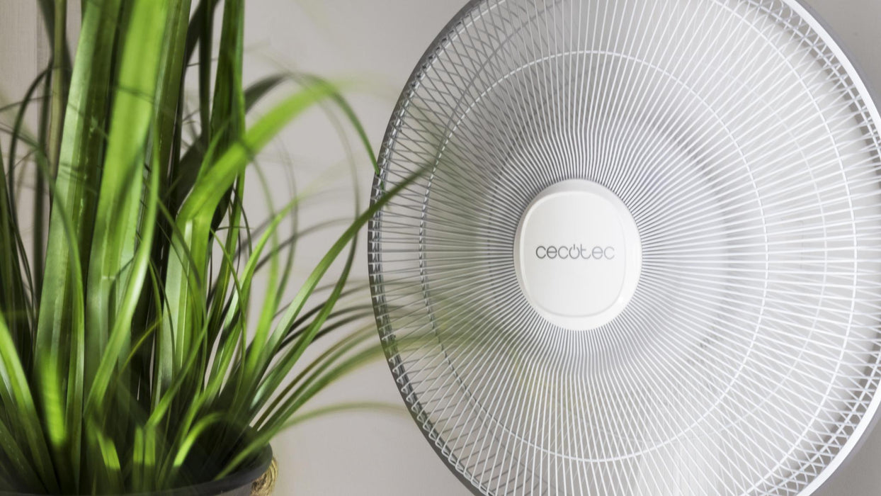 Ventilator cu picior Cecotec EnergySilence 1010 Extremeflow, 60 W, diametru 40 cm, 3 viteze, alb
