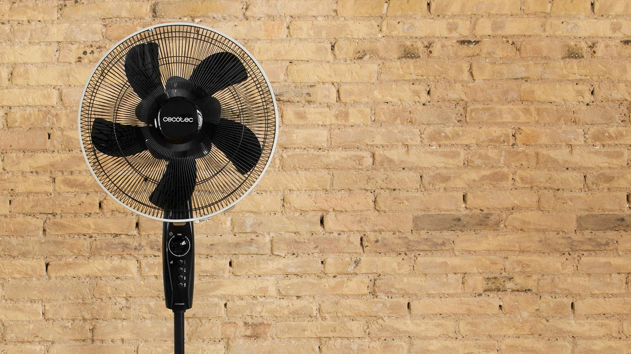 Ventilator cu picior Cecotec EnergySilence 1020 Extremeflow, 60 W, diametru 40 cm, 3 trepte, negru