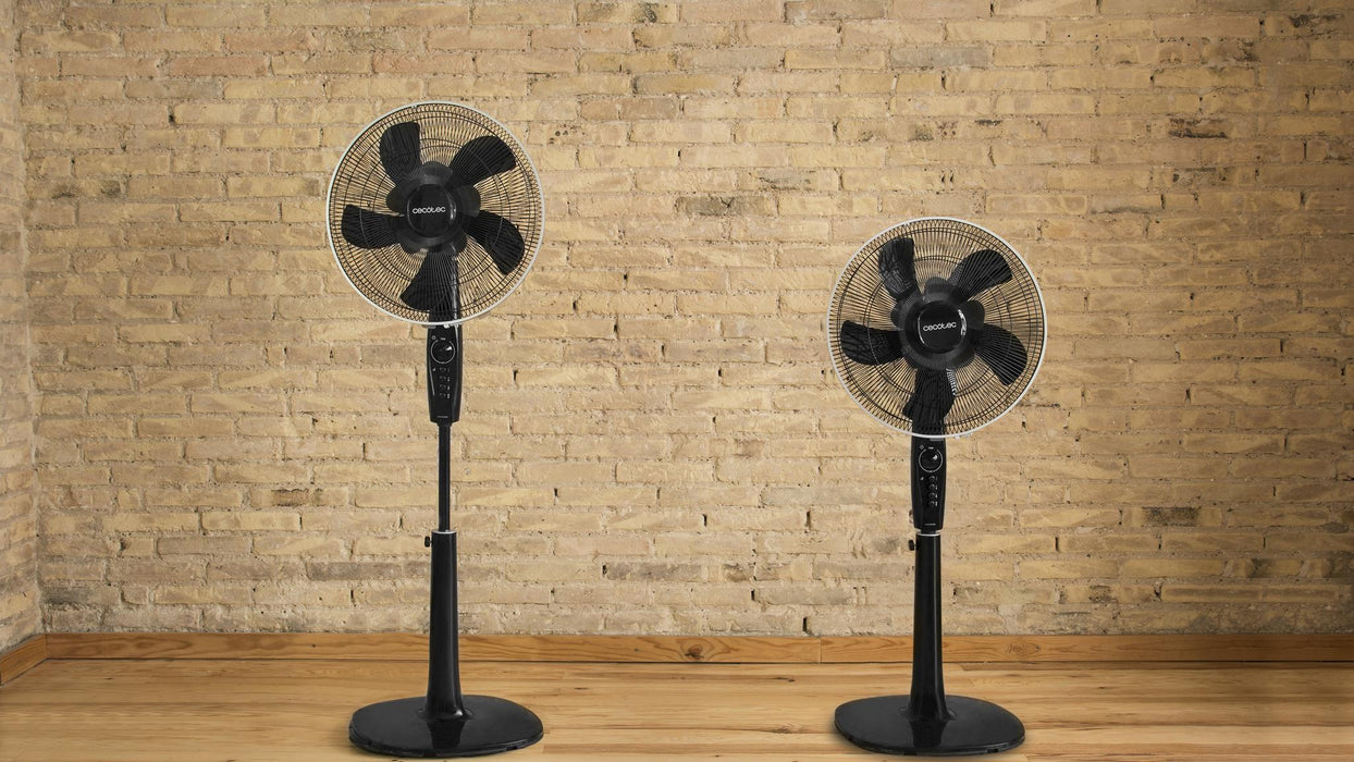 Ventilator cu picior Cecotec EnergySilence 1020 Extremeflow, 60 W, diametru 40 cm, 3 trepte, negru