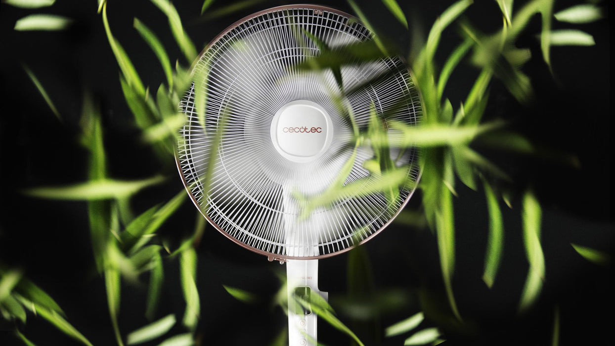 Ventilator cu picior Cecotec EnergySilence 1030 Smartextreme, 28 W, 24 de trepte, 40 cm, alb