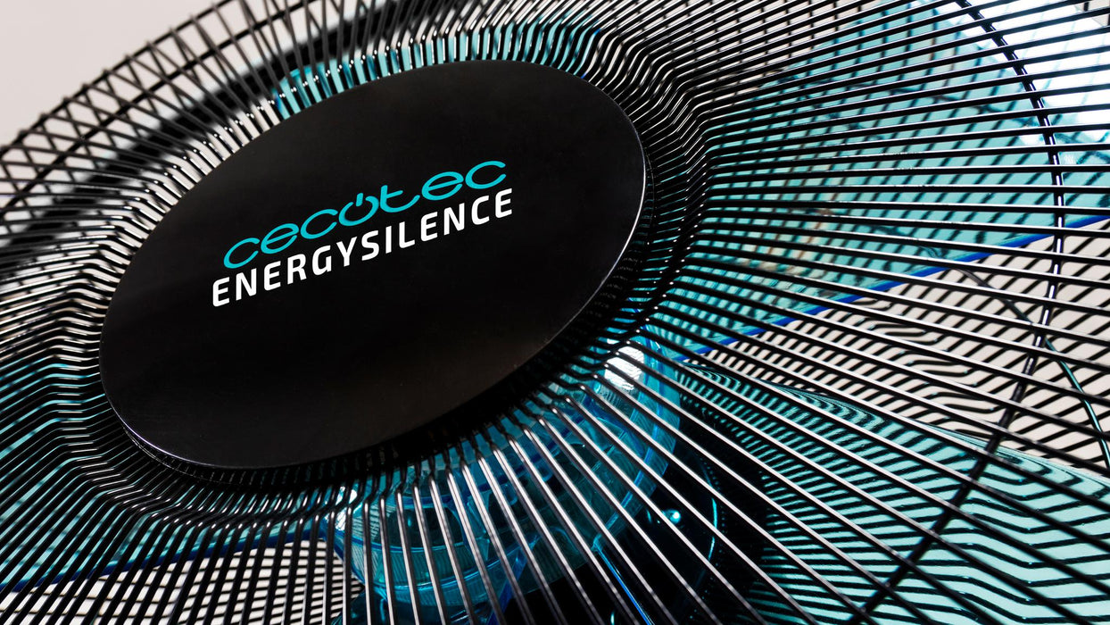 Ventilator cu picior Cecotec EnergySilence 510, 40 W, 3 trepte, diametru 40 cm, negru