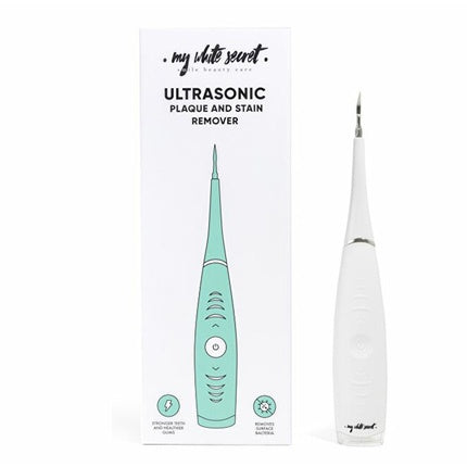 Dispozitiv de albire dinți My White Secret Ultrasonic Plaque And Stain Remover, culoare verde mentă