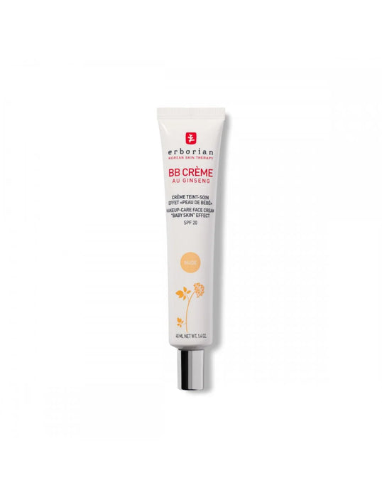 Cremă BB Erborian B.B Cream Ginseng, nuanța Nude, SPF 20, 15 ml