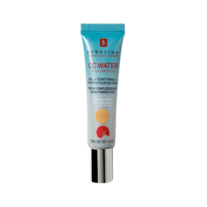 Cremă CC Erborian CC Water, iluminatoare, nuanța Dore, 40 ml