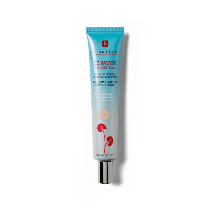Gel CC Erborian CC Water, perfecționarea pielii, nuanța Clair, 40 ml