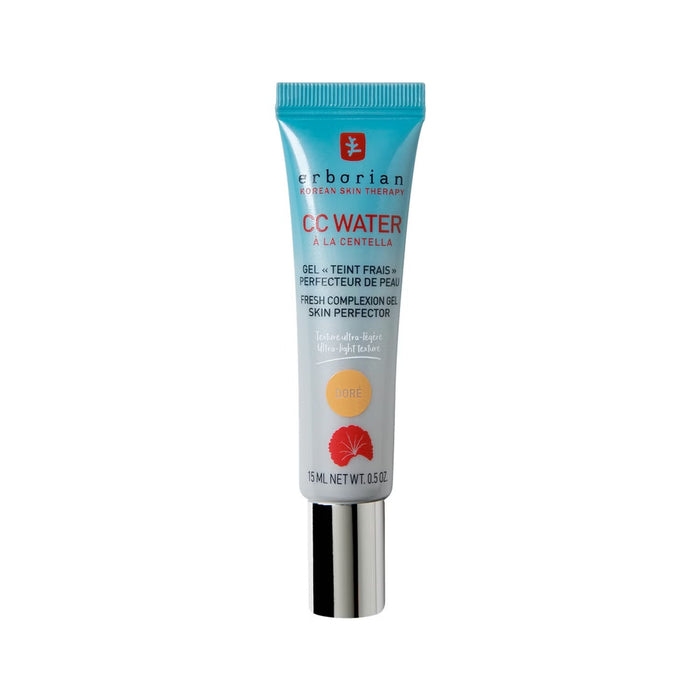 Gel CC Erborian CC Water, perfecționarea pielii, nuanța Dore, 15 ml