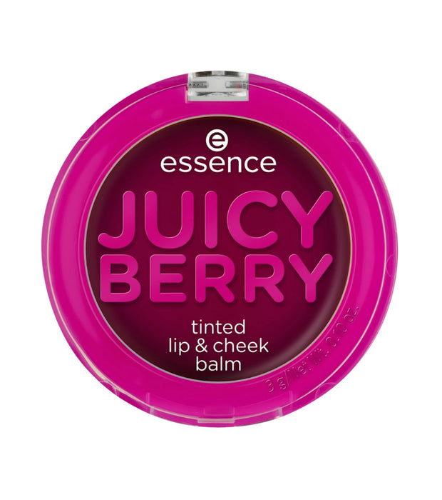 Balsam pentru buze și obraji Essence Juicy Berry Tinted, nuanța Violet, 3 g