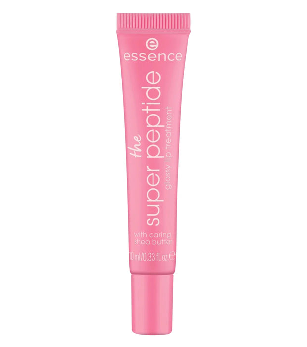 Luciu de buze Essence The Super Peptide, cu peptide, nuanța 02 Pinkified!, lucios, 10 ml