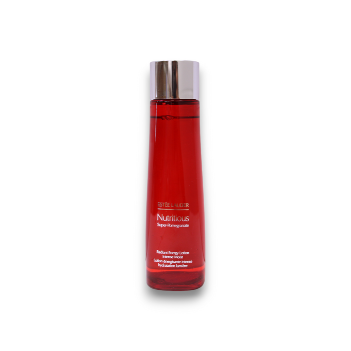 Loțiune de față Estee Lauder Nutritious Super-Pomegranate Radiant Energy, hidratantă, cu vitamine și minerale esențiale, 200 ml