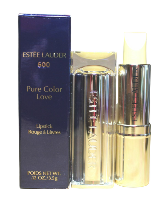 Ruj cremos Estee Lauder Pure Color Love, de lungă durată, cu uleiuri naturale, nuanța 600, 3,5 g