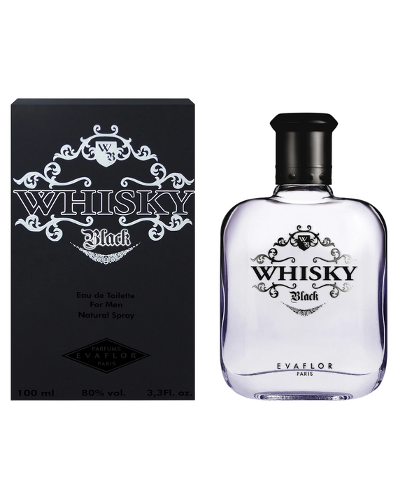 Apă de toaletă Evaflor Whisky Black, pentru bărbați, 100 ml
