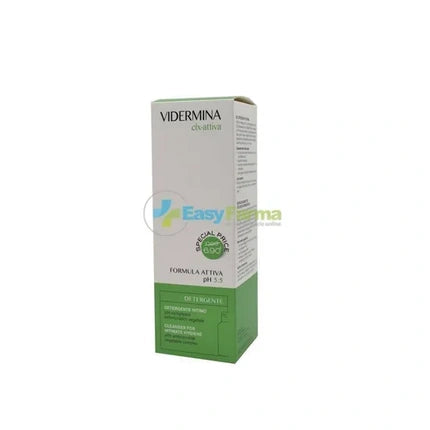 Gel de Curățare Intimă, Istituto Ganassini, Vidermina Clx Attiva pH 5.5, 300 ml