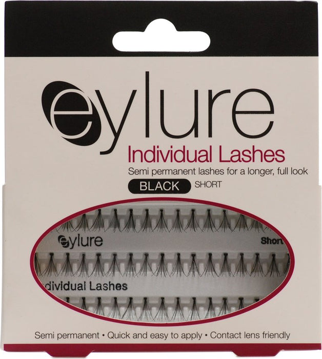 Gene false individuale Eylure Individual Lashes, negre, scurte