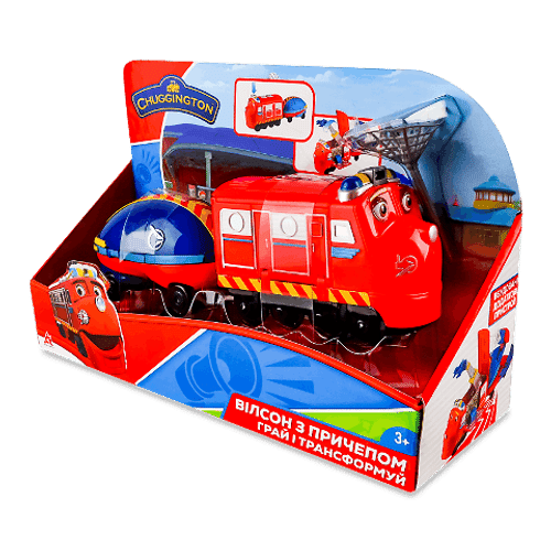 Tren de jucărie Unknown, Chuggington Pop & Transform Rescue Wilson, 3+ ani