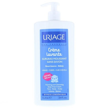 Cremă de curățare Uriage pentru bebeluși, 1000ml