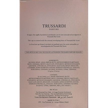 Parfum Eau de Toilette Trussardi My Scent 50ml pentru femei